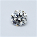 Natural Diamond 0.40 Carats, Round with Excellent Cut, D Color, VS1 Clarity and Certified by GIA