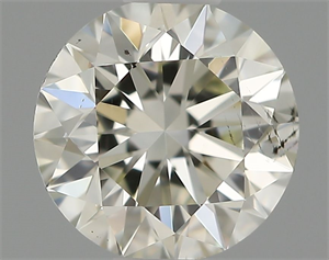 Picture of Natural Diamond 0.50 Carats, Round with Excellent Cut, I Color, SI1 Clarity and Certified by IGI