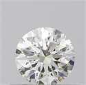 Natural Diamond 0.40 Carats, Round with Excellent Cut, I Color, VVS1 Clarity and Certified by GIA