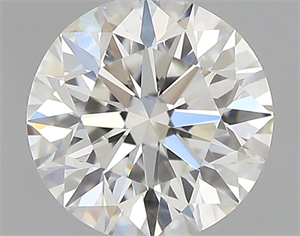 Picture of Natural Diamond 0.40 Carats, Round with Excellent Cut, H Color, VVS2 Clarity and Certified by GIA