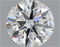 Natural Diamond 0.45 Carats, Round with Excellent Cut, I Color, VS2 Clarity and Certified by GIA