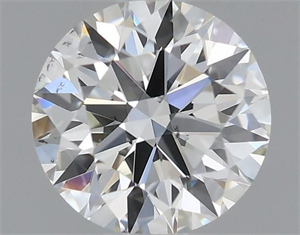 Picture of Natural Diamond 0.45 Carats, Round with Excellent Cut, I Color, VS2 Clarity and Certified by GIA