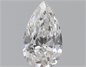 Natural Diamond 0.70 Carats, Pear with  Cut, E Color, SI2 Clarity and Certified by GIA