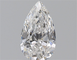 Picture of Natural Diamond 0.70 Carats, Pear with  Cut, E Color, SI2 Clarity and Certified by GIA