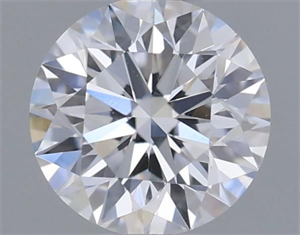 Picture of Natural Diamond 0.43 Carats, Round with Excellent Cut, D Color, SI1 Clarity and Certified by GIA