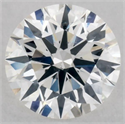 Natural Diamond 0.40 Carats, Round with Excellent Cut, G Color, SI2 Clarity and Certified by GIA