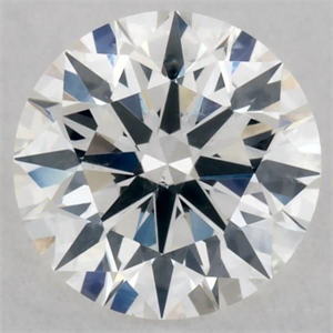 Picture of Natural Diamond 0.40 Carats, Round with Excellent Cut, G Color, SI2 Clarity and Certified by GIA