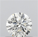 Natural Diamond 0.50 Carats, Round with Excellent Cut, J Color, SI2 Clarity and Certified by GIA