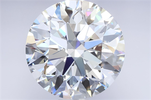 Picture of Natural Diamond 3.66 Carats, Round with Excellent Cut, H Color, IF Clarity and Certified by GIA