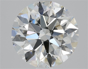 Picture of Natural Diamond 1.70 Carats, Round with Excellent Cut, G Color, VS2 Clarity and Certified by GIA