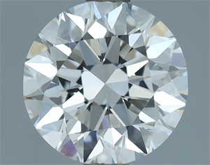 Picture of Natural Diamond 1.68 Carats, Round with Excellent Cut, G Color, VVS2 Clarity and Certified by GIA