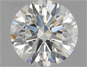 Natural Diamond 2.01 Carats, Round with Excellent Cut, I Color, VS2 Clarity and Certified by GIA