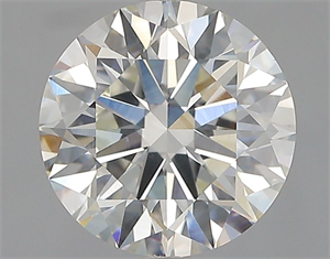 Picture of Natural Diamond 2.01 Carats, Round with Excellent Cut, I Color, VS2 Clarity and Certified by GIA