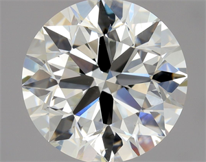 Picture of Natural Diamond 2.01 Carats, Round with Excellent Cut, I Color, SI1 Clarity and Certified by GIA