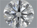 Natural Diamond 0.45 Carats, Round with Excellent Cut, G Color, VVS2 Clarity and Certified by GIA