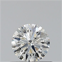 Natural Diamond 0.40 Carats, Round with Excellent Cut, G Color, SI2 Clarity and Certified by GIA