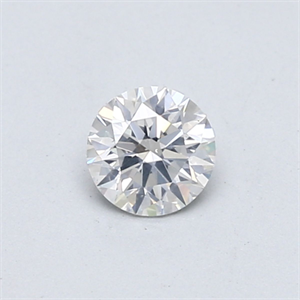 Picture of Natural Diamond 0.40 Carats, Round with Excellent Cut, F Color, SI2 Clarity and Certified by GIA