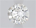 Natural Diamond 0.50 Carats, Round with Very Good Cut, J Color, VS1 Clarity and Certified by GIA