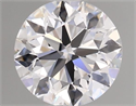 Natural Diamond 0.40 Carats, Round with Very Good Cut, D Color, VS1 Clarity and Certified by GIA