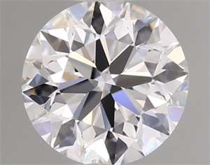 Picture of Natural Diamond 0.40 Carats, Round with Very Good Cut, D Color, VS1 Clarity and Certified by GIA