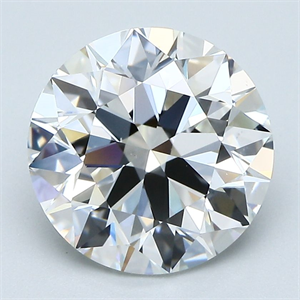 Picture of Natural Diamond 3.32 Carats, Round with Excellent Cut, G Color, VS1 Clarity and Certified by GIA