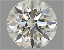 Natural Diamond 0.60 Carats, Round with Excellent Cut, I Color, VS2 Clarity and Certified by IGI