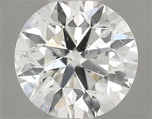 Picture of Natural Diamond 0.50 Carats, Round with Excellent Cut, J Color, SI2 Clarity and Certified by GIA