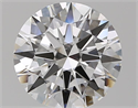 Natural Diamond 1.70 Carats, Round with Excellent Cut, F Color, VS1 Clarity and Certified by GIA