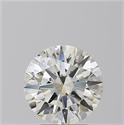 Natural Diamond 3.01 Carats, Round with Excellent Cut, K Color, SI2 Clarity and Certified by GIA