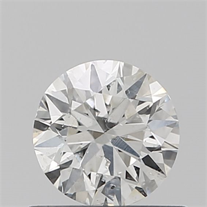 Picture of Natural Diamond 0.50 Carats, Round with Very Good Cut, I Color, I1 Clarity and Certified by GIA