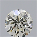 Natural Diamond 0.40 Carats, Round with Very Good Cut, K Color, SI2 Clarity and Certified by IGI