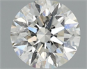 Natural Diamond 0.40 Carats, Round with Excellent Cut, I Color, SI2 Clarity and Certified by GIA