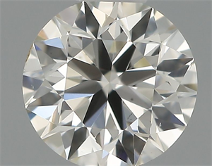 Picture of Natural Diamond 0.40 Carats, Round with Excellent Cut, H Color, VS1 Clarity and Certified by IGI