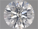 Natural Diamond 0.60 Carats, Round with Excellent Cut, F Color, SI2 Clarity and Certified by GIA