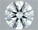 Natural Diamond 3.02 Carats, Round with Excellent Cut, H Color, VS2 Clarity and Certified by IGI