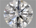 Natural Diamond 0.40 Carats, Round with Very Good Cut, D Color, SI1 Clarity and Certified by GIA