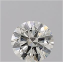 Natural Diamond 3.01 Carats, Round with Excellent Cut, K Color, SI2 Clarity and Certified by GIA