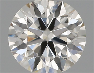 Picture of Natural Diamond 0.40 Carats, Round with Excellent Cut, H Color, VS2 Clarity and Certified by IGI