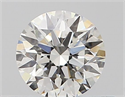 Natural Diamond 0.41 Carats, Round with Excellent Cut, H Color, VVS2 Clarity and Certified by GIA