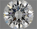 Natural Diamond 2.01 Carats, Round with Excellent Cut, G Color, VVS2 Clarity and Certified by GIA