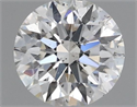 Natural Diamond 0.41 Carats, Round with Excellent Cut, I Color, SI1 Clarity and Certified by GIA