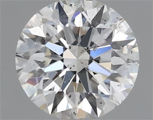 Picture of Natural Diamond 0.41 Carats, Round with Excellent Cut, I Color, SI1 Clarity and Certified by GIA