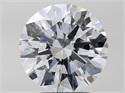 Natural Diamond 3.01 Carats, Round with Excellent Cut, D Color, SI1 Clarity and Certified by GIA