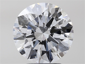 Picture of Natural Diamond 3.01 Carats, Round with Excellent Cut, D Color, SI1 Clarity and Certified by GIA