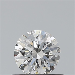 Picture of Natural Diamond 0.44 Carats, Round with Excellent Cut, H Color, VS2 Clarity and Certified by GIA