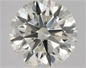 Natural Diamond 2.13 Carats, Round with Excellent Cut, I Color, VVS1 Clarity and Certified by IGI