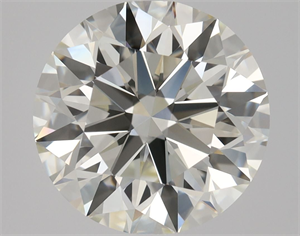 Picture of Natural Diamond 2.13 Carats, Round with Excellent Cut, I Color, VVS1 Clarity and Certified by IGI