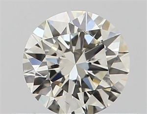 Picture of Natural Diamond 0.42 Carats, Round with Excellent Cut, J Color, SI1 Clarity and Certified by GIA