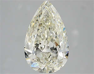 Picture of Natural Diamond 2.01 Carats, Pear with  Cut, J Color, SI2 Clarity and Certified by IGI