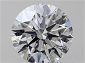 Natural Diamond 0.40 Carats, Round with Excellent Cut, G Color, SI1 Clarity and Certified by GIA